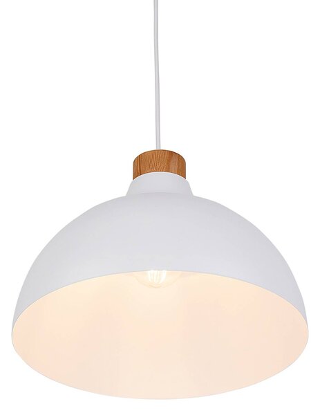 Lampa wisząca Kaitt Envostar, możliwość ściemniania, biały / opal, salon / jadalnia, metal, skandynawski
