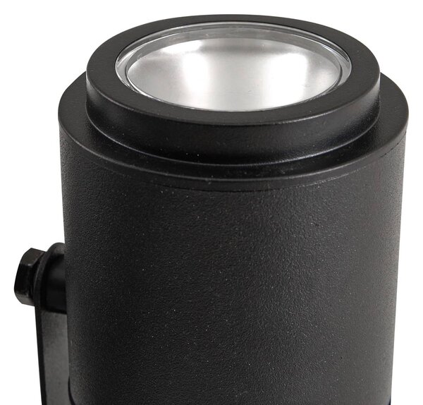 Lindby Smart – reflektory zewnętrzne LED Nymo, CCT, RGB, Tuya, zestaw 3 sztuk Nymo Lindby, możliwość ściemniania, czarny, metal, nowoczesny