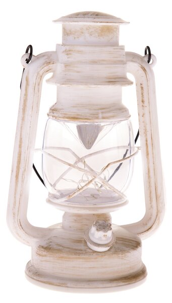 Latarnia z oświetleniem LED Provence, 14 x 24,5 x10,5 cm, 10 diod LED, ciepła biała, plastik