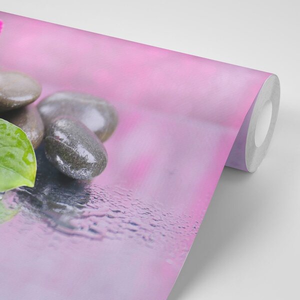 Fototapeta orchidea z odrobiną relaksu