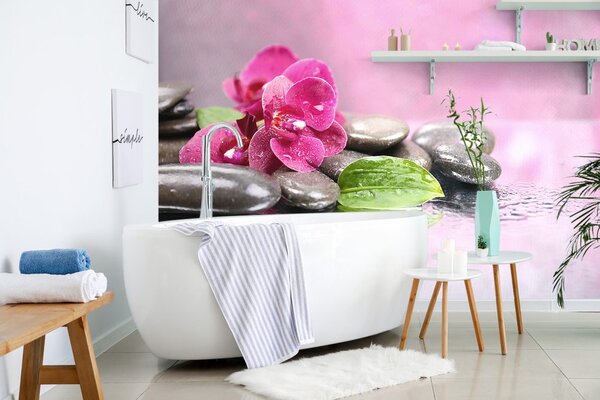 Fototapeta orchidea z odrobiną relaksu