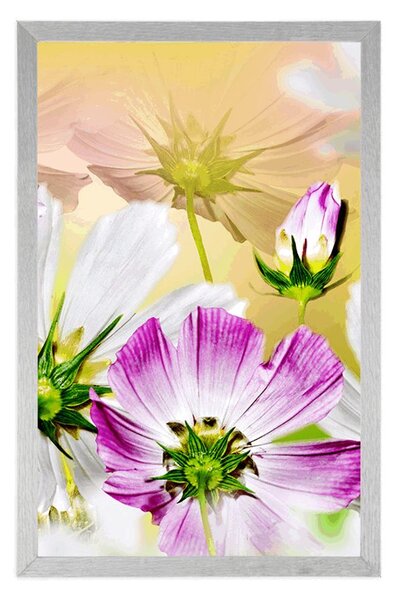 Plakat letnie kwiaty
