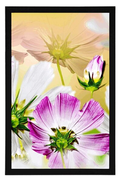 Plakat letnie kwiaty