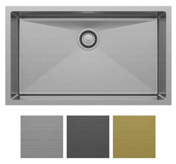 Zlewozmywak stalowy Steel SINK 75 + syfon