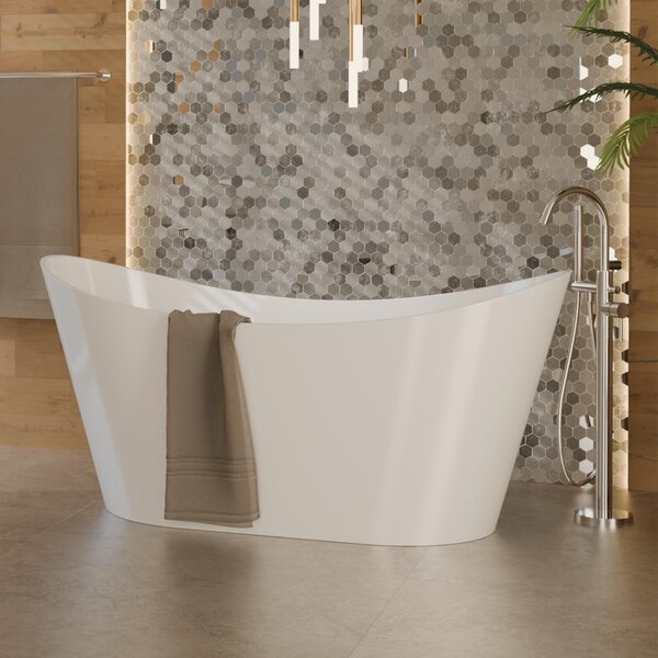Nowoczesna wanna wolnostojąca 150 odlew mineralny S-Marble