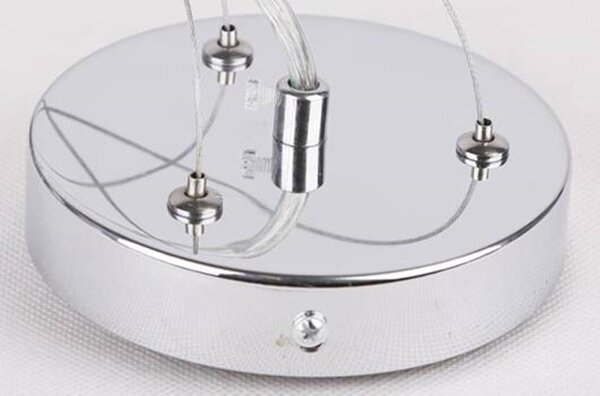 Szara lampa wisząca - V004 N0-R01