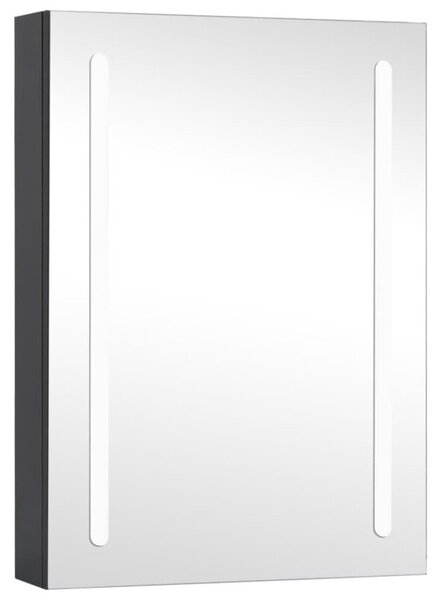 Szafka łazienkowa z lustrem i LED, 50x13x70 cm