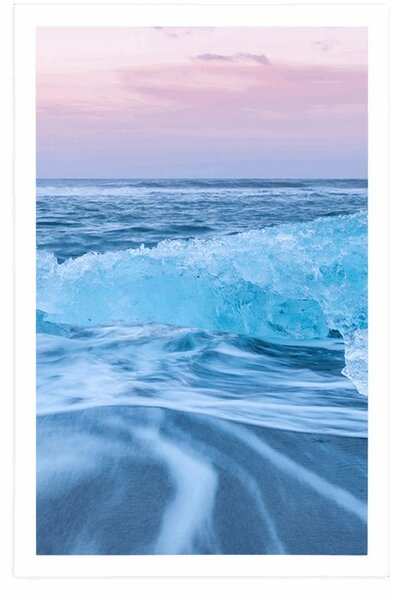 Plakat lodowy ocean