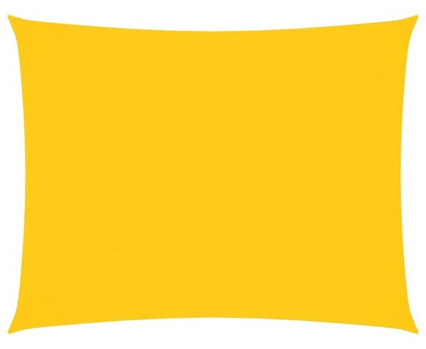 Prostokątny żagiel ogrodowy, tkanina oxford, 3x6 m, żółty