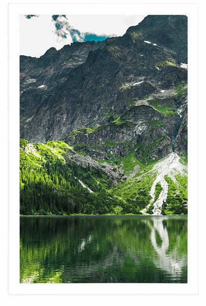 Plakat Morskie oko w Tatrach