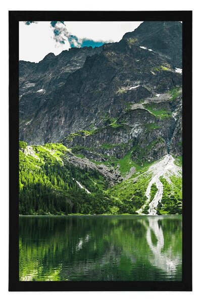 Plakat Morskie oko w Tatrach