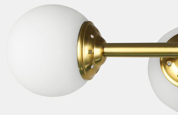 NOWOCZESNA LAMPA SUFITOWA WISZĄCA SZCZOTKOWANE ZŁOTO FINO W5