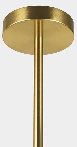 NOWOCZESNA LAMPA SUFITOWA WISZĄCA SZCZOTKOWANE ZŁOTO FINO W5