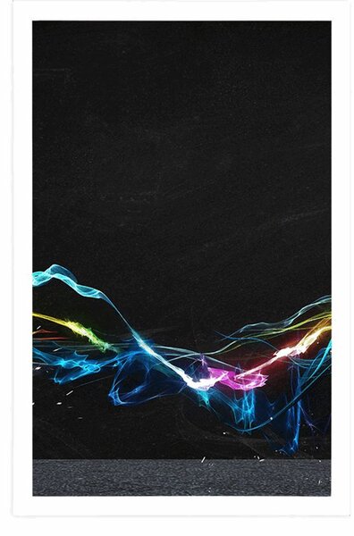 Plakat nowoczesna abstrakcja