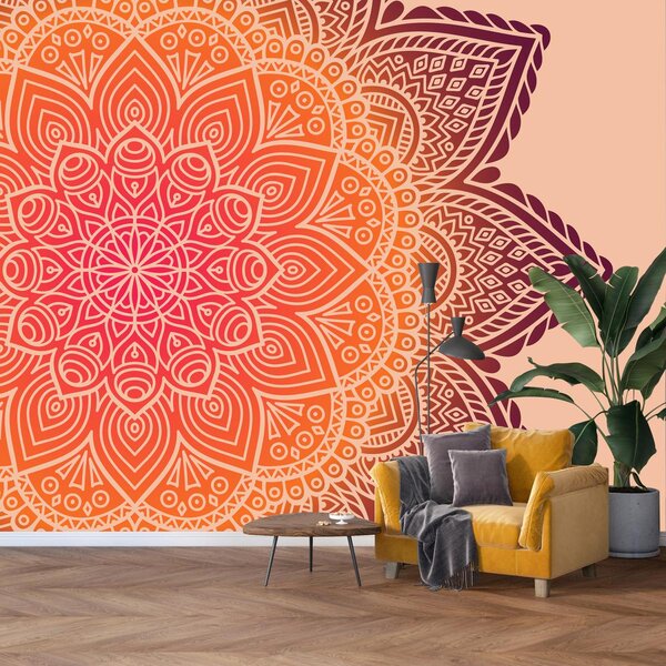 Fototapeta - Jasna mandala (196x136 cm)