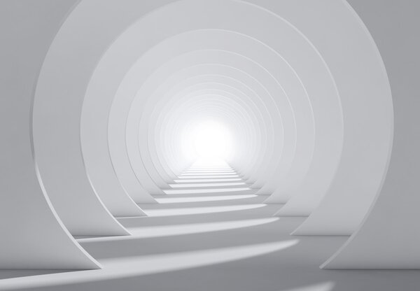 Fototapeta - Tunel 3D (196x136 cm)