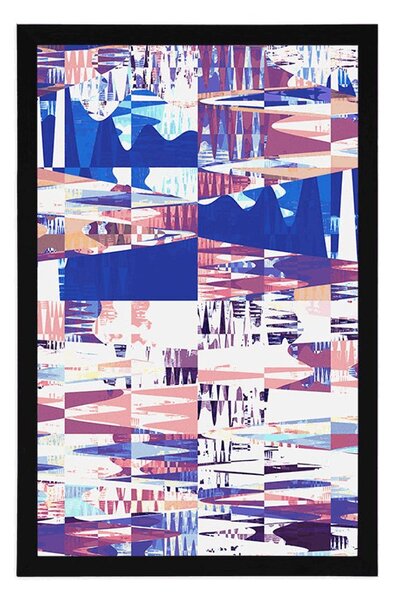 Plakat geometryczne wzory