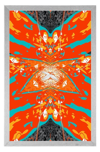 Plakat abstrakcja gwiazdy