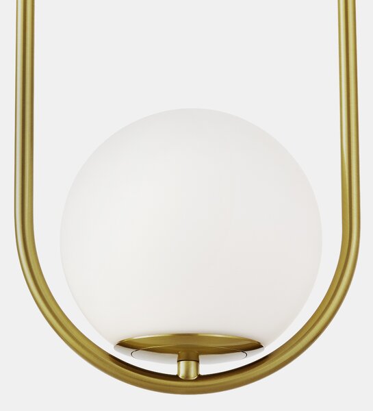 NOWOCZESNA LAMPA WISZĄCA SZCZOTKOWANE ZŁOTO VERO 2B