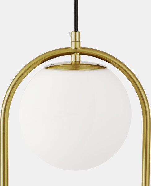NOWOCZESNA LAMPA WISZĄCA SZCZOTKOWANE ZŁOTO VERO 2B