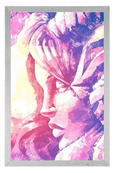 Plakat kobieta w wersji fantasy