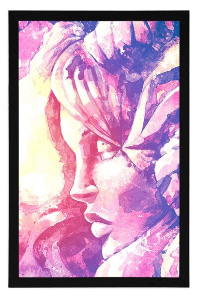 Plakat kobieta w wersji fantasy