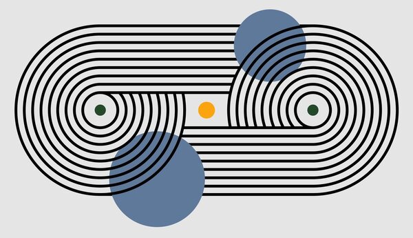 Fototapeta - Minimalistyczna abstrakcja III. (196x136 cm)