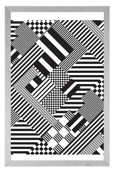 Plakat delikatne wzory w niepowtarzalnym designie
