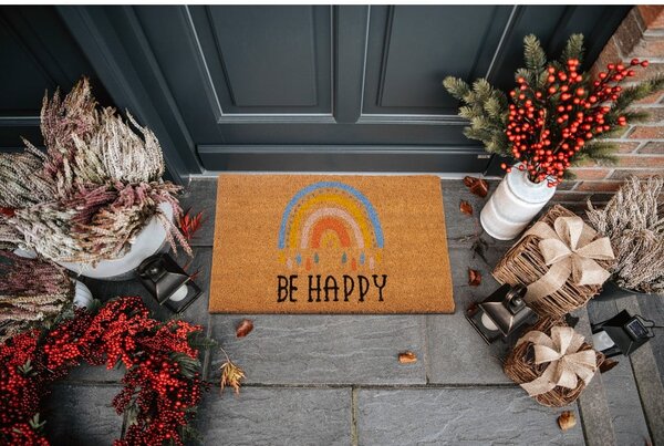 Wycieraczka z włókna kokosowego 40x70 cm Be Happy – Hanse Home