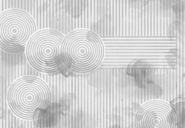 Fototapeta - Beton z kołami (196x136 cm)