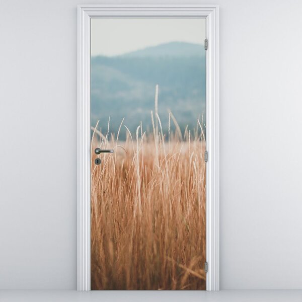 Fototapeta na drzwi - Fragment łąki (95x205cm)