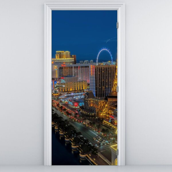 Fototapeta na drzwi - Las Vegas (95x205cm)