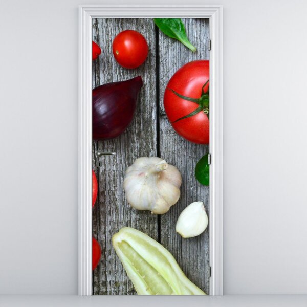 Fototapeta na drzwi - Warzywa (95x205cm)