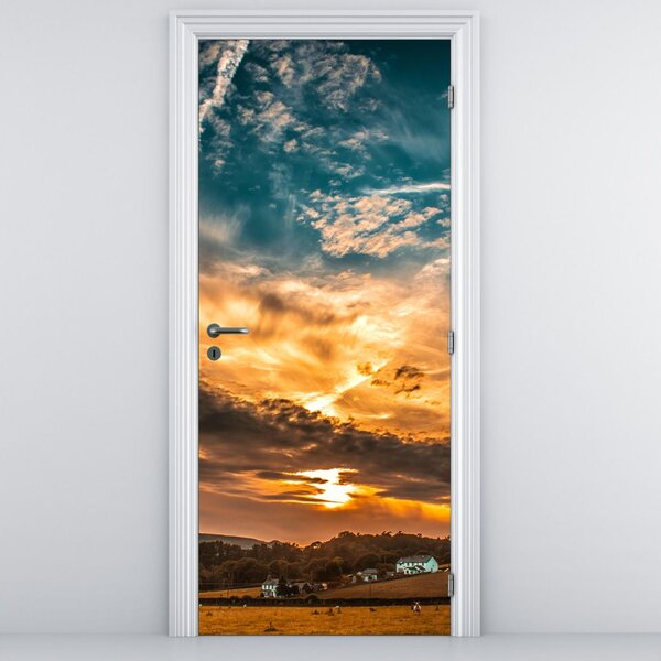 Fototapeta na drzwi - Chmura (95x205cm)