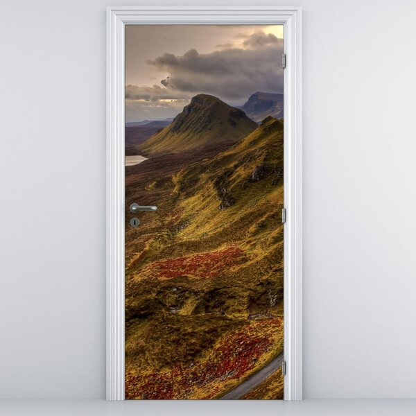 Fototapeta na drzwi - Szkockie góry (95x205cm)