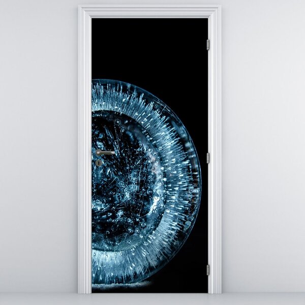Fototapeta na drzwi - Krople lodu (95x205cm)
