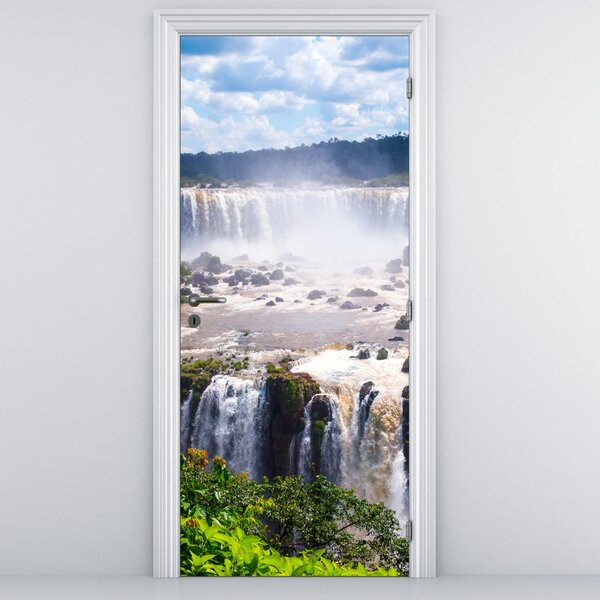 Fototapeta na drzwi - Wodospady, Iguassu (95x205cm)