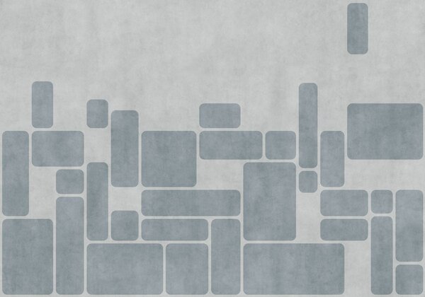 Fototapety Geometryczny wzór w jasnoniebieskich odcieniach, Fototapety Geometryczne, w05141v2 : Uwalls.pl