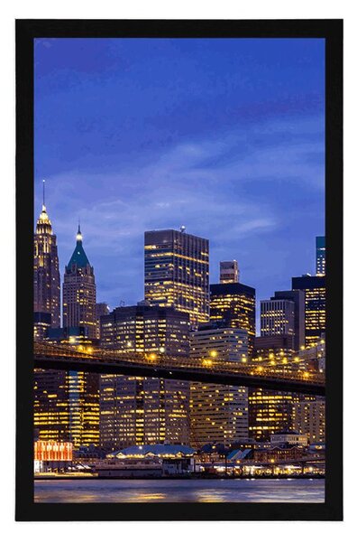 Plakat most w Brooklinie
