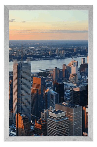 Plakat Panorama Nowego Jorku