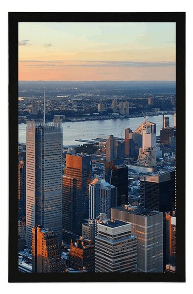 Plakat Panorama Nowego Jorku