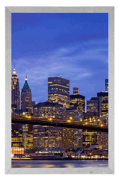 Plakat most w Brooklinie