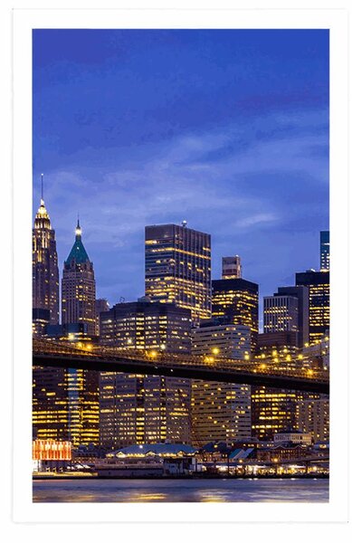 Plakat most w Brooklinie