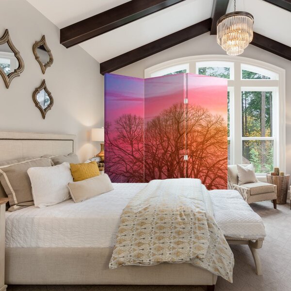 Parawan - Drzewo we mgle (126x170 cm)