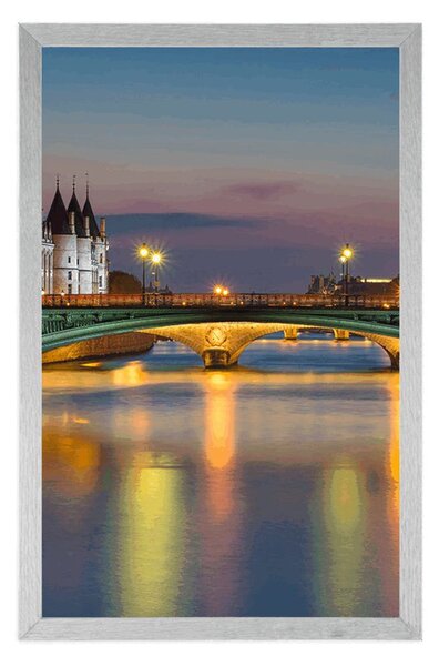 Plakat nocny Paryż
