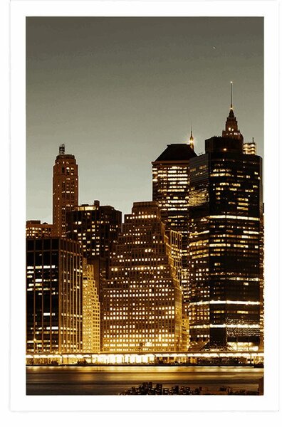 Plakat nocny New York