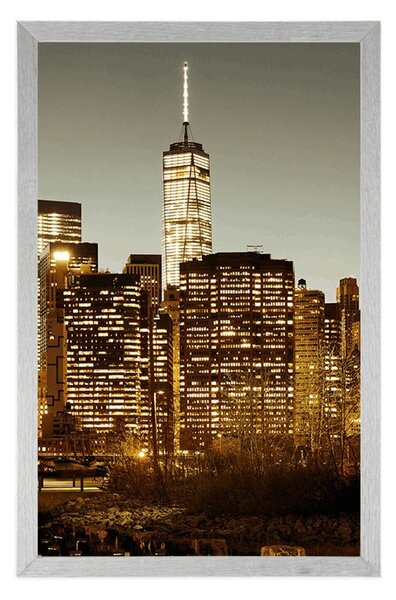 Plakat centrum New York