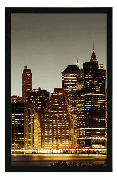 Plakat nocny New York