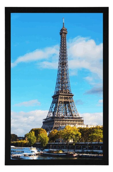 Plakat cudowna panorama Paryża