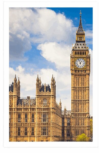 Plakat Big Ben v Londynie
